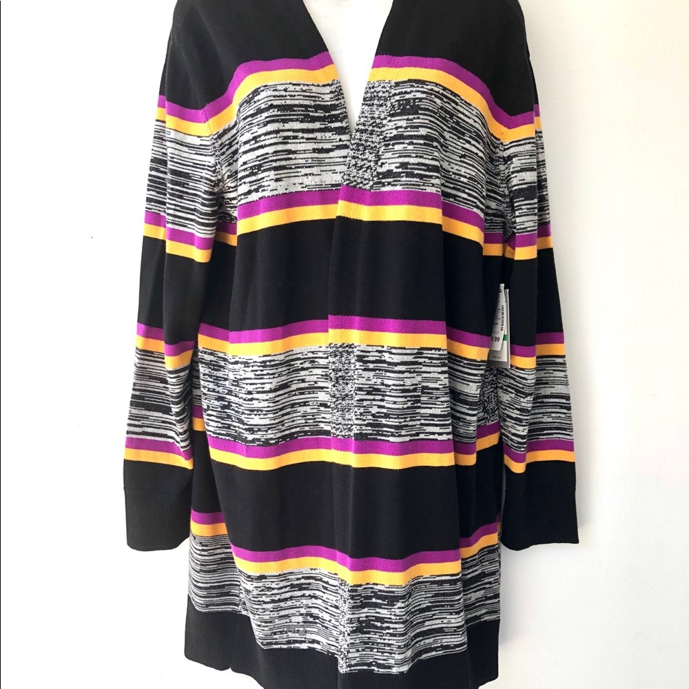 Chaus New York Cardigan Size L - Picture 4 of 7